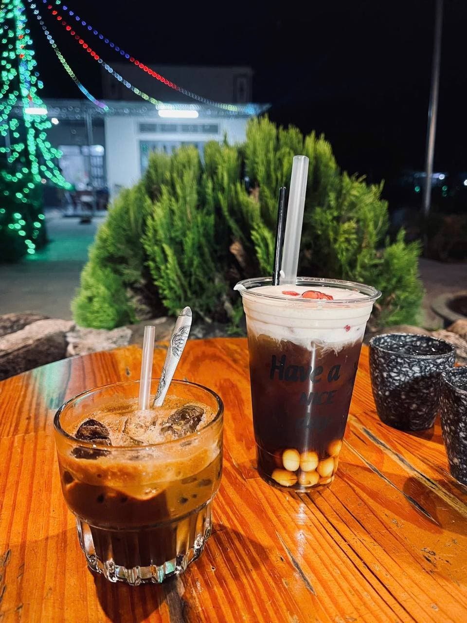 trà sữa gạo rang